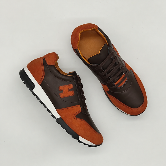 Aylan : Sneakers Homme – Cuir & Daim