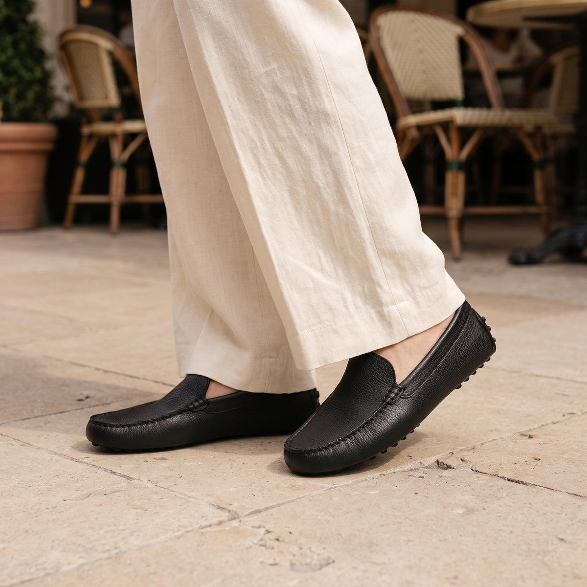 Mocassins "Nour" – Coupe Confort & Finition Soignée