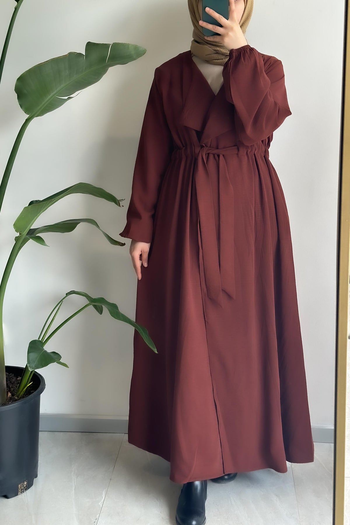 Manteau Léger / Ferace Longue en Tissu Aerobin
