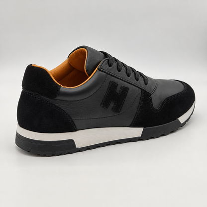 Sneaker Aylan noire – vue de trois quarts arrière